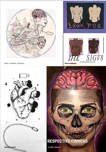 A collage of images of human organs Description automatically generated