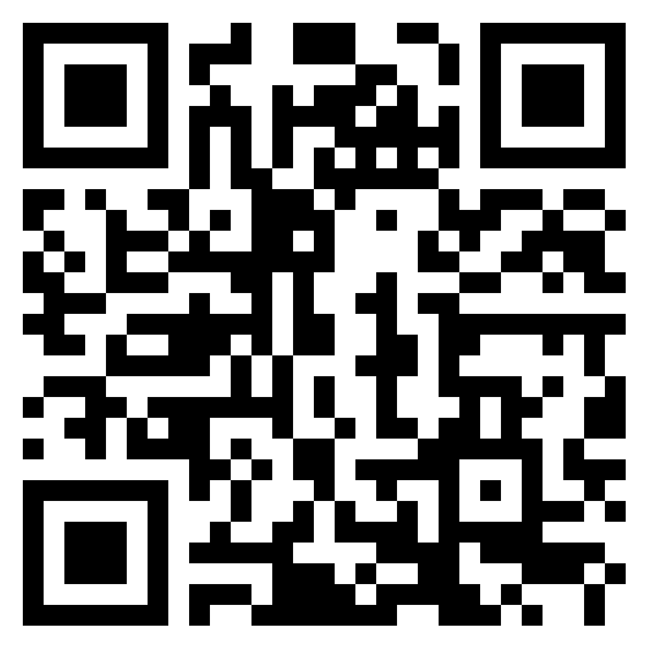 A qr code on a white background Description automatically generated